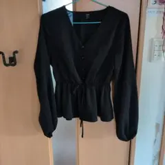 SHEIN バルーンスリーブブラウスSサイズused