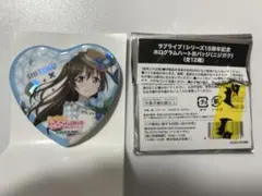 ラブライブ　GiGO ハート缶バッジ　しずく