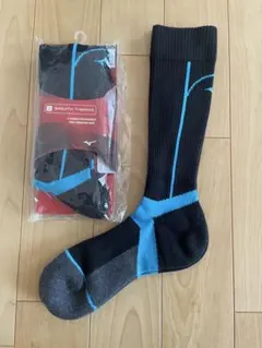 未使用含 ミズノ MIZUNO ブレスサーモ スキーソックス 2足セット