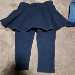 Hot Biscuits ミキハウス レギンス パンツ 80 スカート 冬 厚手