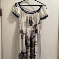 レストローのワンピース 着丈88cm