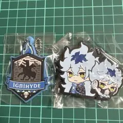 ツイステ イグニハイド寮 ラバーストラップ 2点