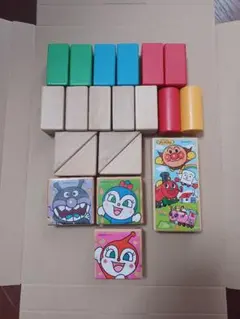 アンパンマン木製積み木