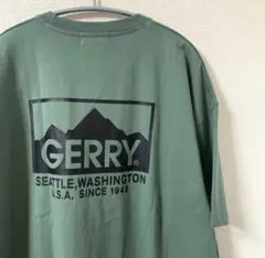 GERRY Tシャツ 3L ステッカー付き　オリーブグリーン　新品のサムネイル