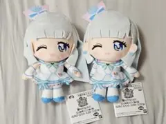 映画キミとアイドルプリキュア プリフェイスぬいぐるみ キュアニャミー2体