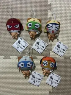 モンスターハンター×ケロロ軍曹 ぬいぐるみちゃーむ vol.1 【5点セット】