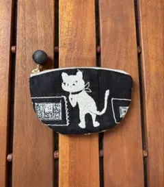 rona様専用ページ】ミニミニポーチ☆ハチワレ猫×1個、黒猫×2個 - メルカリ
