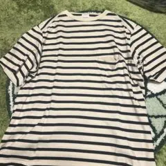 SAGE DE CRET ストライプ 半袖Tシャツ