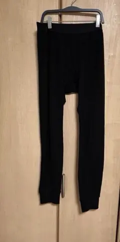 UNIQLO メンズ　ヒートテック　タイツ　L 黒　ブラック　匿名配送