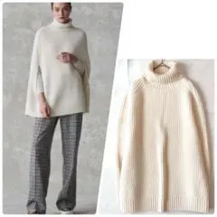 Drawer 12Gウールカシミヤ　ダブルフェイスケープ　ポンチョ　ドゥロワー Drawer 12Gウールカシミヤ ダブルフェイスケープ ポンチョ