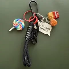 じゃらじゃらキーホルダー　バックチャーム　キーチャーム