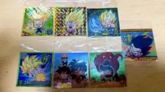 ドラゴンボール ウエハースシール 7枚セット