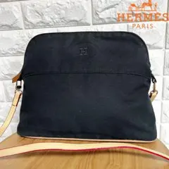 希少美品 エルメス ボリードポーチGMショルダーバッグ Hロゴ ブラック 2026年最新】HERMES エルメス ボリードポーチGMの人気アイテム - メルカリ