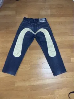 超希少EVISU エヴィス 2001 大黒 バックスエードW30 ユーロモデル 超希少EVISU エヴィス 2001 大黒 バックスエードW30 ユーロモデル