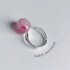 No.426✴︎silver✴︎瑪瑙(メノウ)のリング