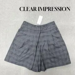 ★新品★ CLEAR IMPRESSION キュロットパンツ グレー Mサイズ