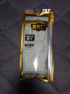 ZETT バッティング手袋 B6578HS 24-25cm ホワイト