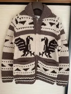 ダブルジップ ニット