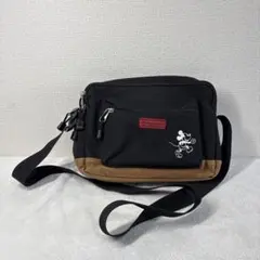 ミッキーマウス ブラックナイロンバッグ Disney