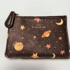 COACH 宇宙柄 コインケース