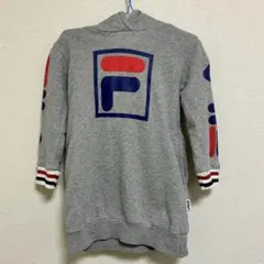 FILA フード付き グレー ワンピース　100センチ