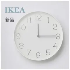｛新品・未開封｝トロマ イケア 掛け時計 壁掛け時計 静音 ホワイト