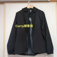 【定価5990円】無印良品 撥水フードジャケット 黒 S 止水ジップ