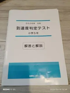 実力判定模試 &到達度判定テスト　5年　小5　能開センター 昨年度 2026年最新】能開センター 小5 模試の人気アイテム - メルカリ