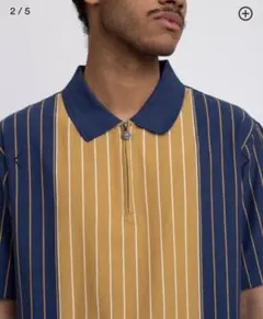 stussy ストライプ　半袖シャツのサムネイル