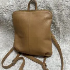 Kitamura キタムラ　バックパック　リュック　レザー A4可能のサムネイル