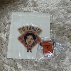 清水エスパルス　高木践 ミニ巾着&アクリルクリップ