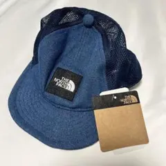 ノースフェイス　ベビースクエアロゴメッシュキャップ　ベビー　帽子