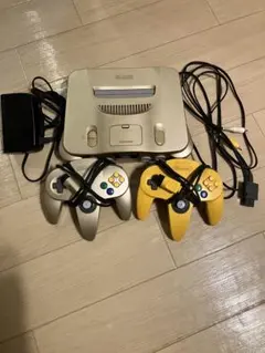 ニンテンドー64ゴールド ソフト付き