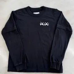 sacai x KAWS Embroidery Long Sleeve Tシャツ - メルカリ