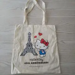 ハローキティ　45th Anniversary　トートバック