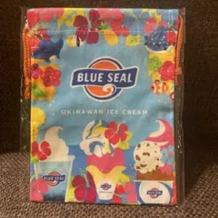 沖縄アイスクリーム　ブルーシール　巾着