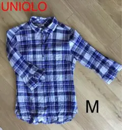 ユニクロ シャツ ブラウス チェック　レディース