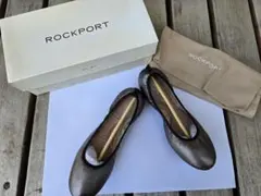 ら*ら様 ROCKPORT メタリックブラウン フラットシューズのサムネイル