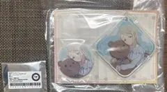 【匿名配送】　学マス　広　あみあみくじ　アクキー　缶バッジ