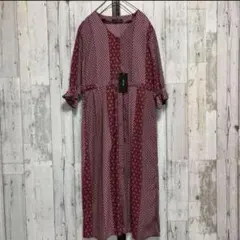 [新品タグ付き]ワンピースM レディース　羽織りにも