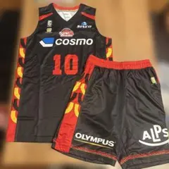 Bリーグ　東京八王子ビートレインズ　セオン・エディ選手　実使用ユニフォーム　上下のサムネイル