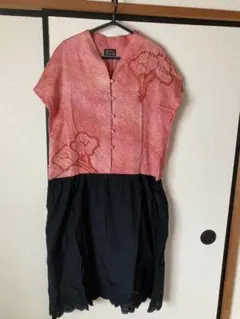 古着着物リメイクワンピース