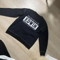 EDWIN ブラック トレーナー サイズ160