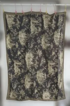 JIM THOMPSON 黒色大判スカーフ