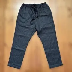 TRAVAIL MANUEL ストライプカジュアルパンツ