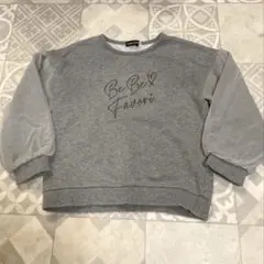 BeBe トレーナー グレーのサムネイル