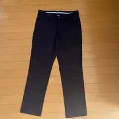 ネイビー スリムフィットパンツ