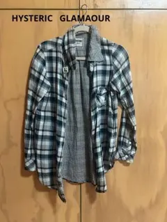 HYSTERIC GLAMOUR チェック柄 ジップアップ 長袖シャツのサムネイル