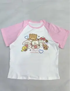 Y2K 可愛いTシャツ ピンク