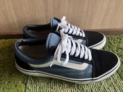 VANS OLD SKOOL DX V36CL+ 27cm ネイビー ブルー